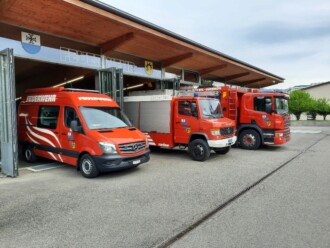 Fahrzeugpark Feuerwehr Dietwil-Oberrüti 2021
